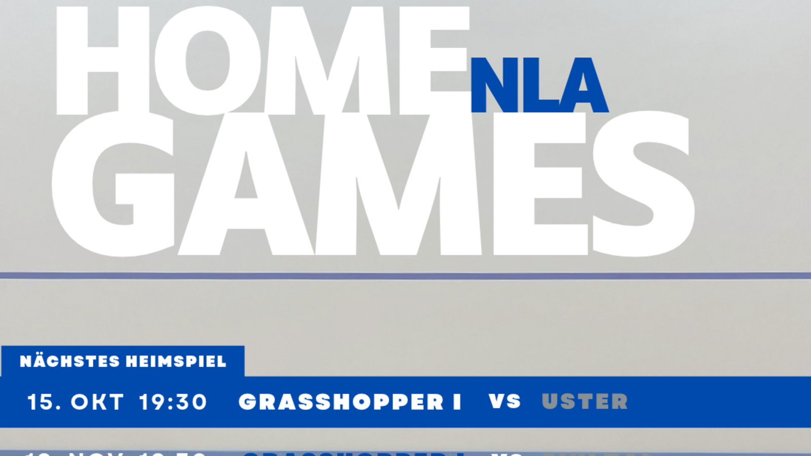 Squash auf Weltklasseniveau: GC vs. Uster am 15. Oktober 2026 🦗